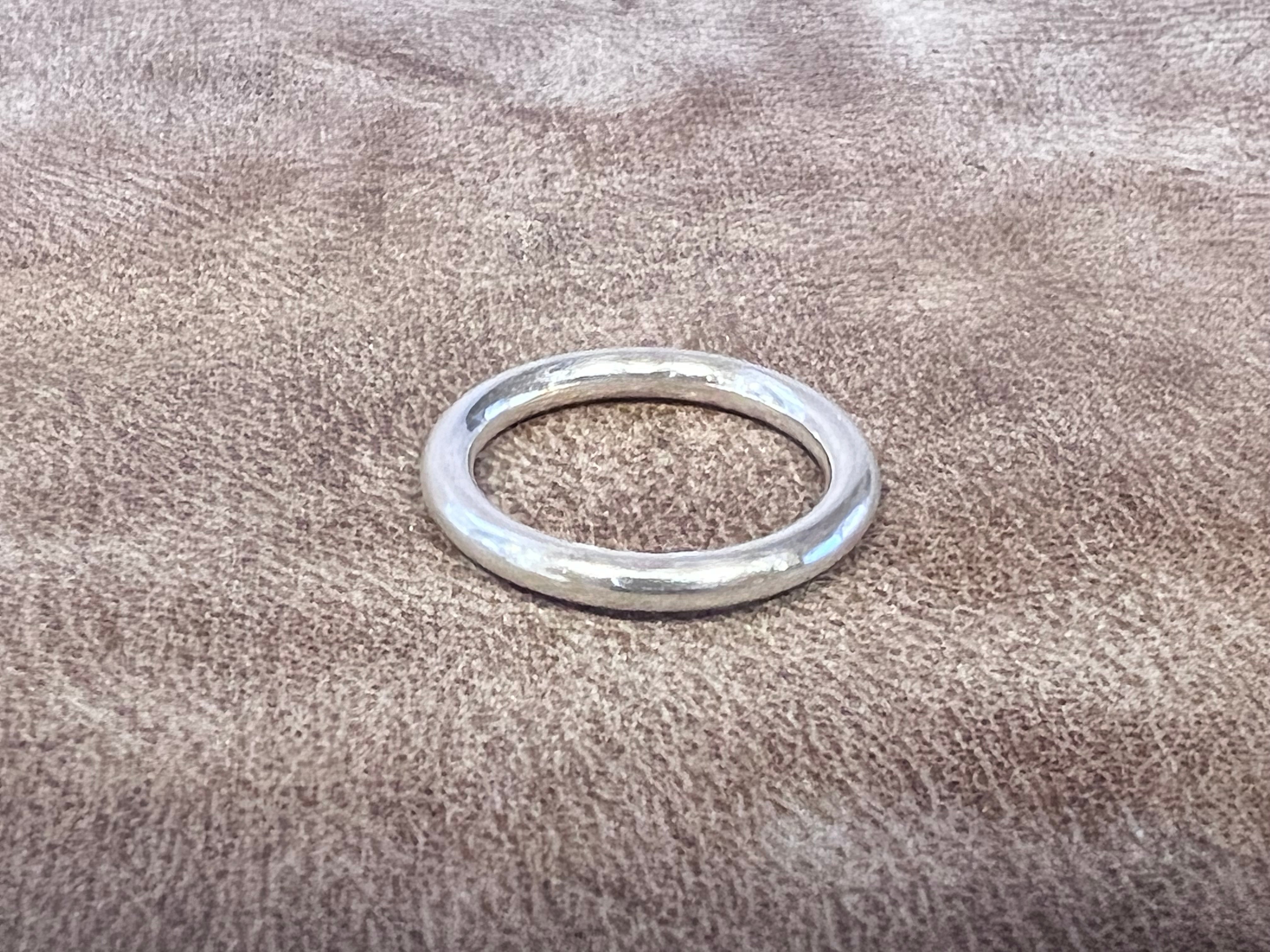 Sølv ring 3 mm blank