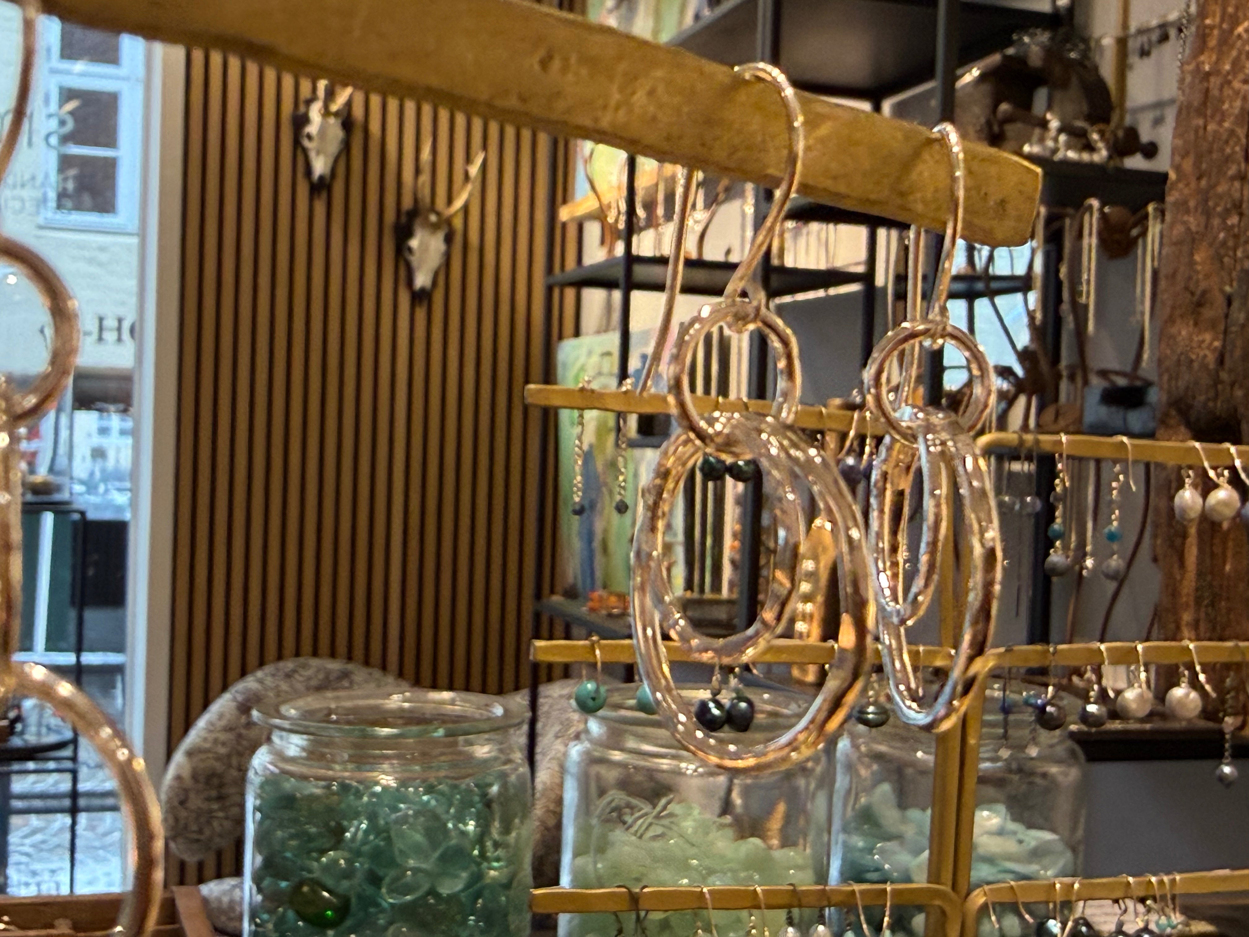 Ringe i ringe ørehængere 3 ringe