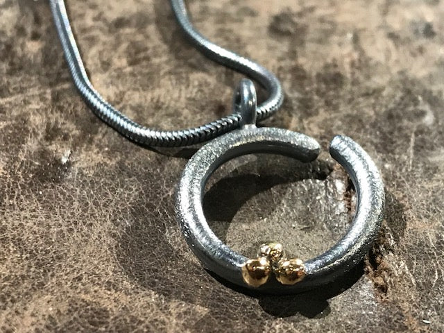 Fjord sølv halskæde