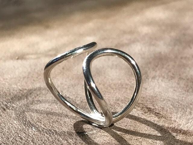 Fregat sølv ring